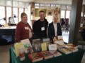 With Toronto authors Barbara Greenwood (www.barbaragreenwood.com) and Marjorie Hollands - at Jubilee Artcraft, Jubilee United Church, Toronto, Ontario