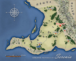 Map of Serenia